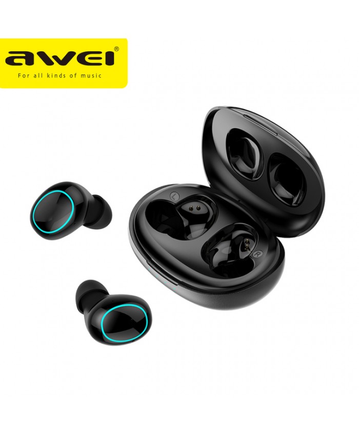 Awei T25 TWS Wireless Bluetooth Gaming Earbuds Super Clear Sound Long  Lasting Battery Life Smart Touch Lightweight and Portable Great Sound  Quality