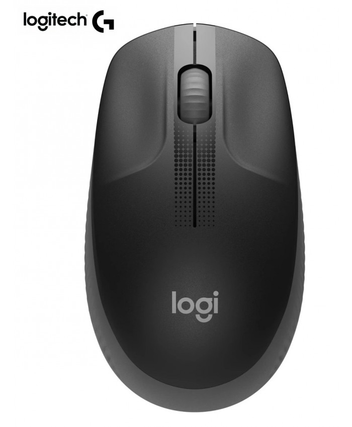 Logitech M190 Wireless Mouse Lag-Free 2.4GHz USB Nano Full-Size Mice